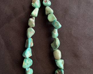 Turquoise and Sterling Choker