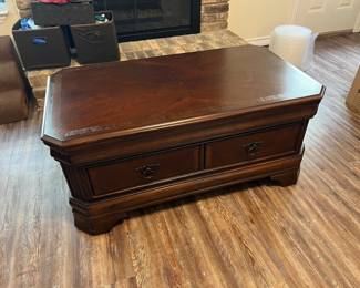 coffee table with storage and lift top