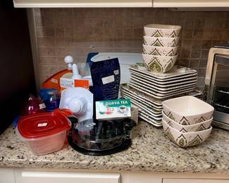 food chopper, chicken shredder, cutting boards