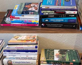 books - fitness, recipes, weight watchers, travel, business