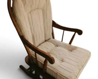 Wooden Glider Rocking Chair