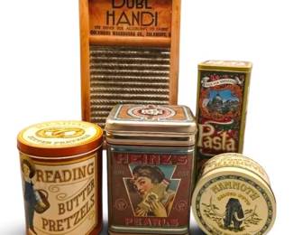Vintage Advertising Collectibles Washboard Tins