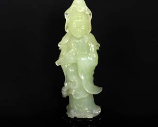 Lot 41 Carved Immortal of Guanyin