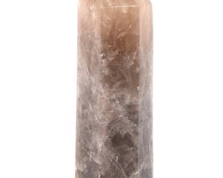 Lot 263 Smoky Quartz Tower, 21st C.