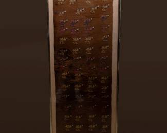 Lot 217 Funerary Zoomorphic Textile Panel, Paracas 700BCE200CE
