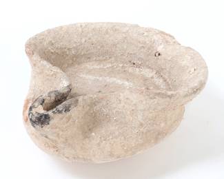 Lot 182 Ancient Iron Age Oil Lamp