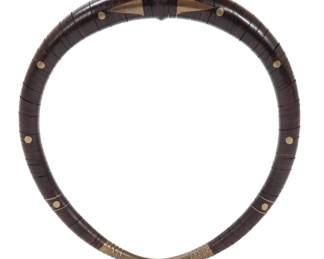 Lot 23 Antique Kalabubu Neck Ring, Nias Tribe