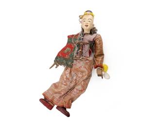 Lot 152 Marrienette Doll, Burma Late 19th Early 20th C.