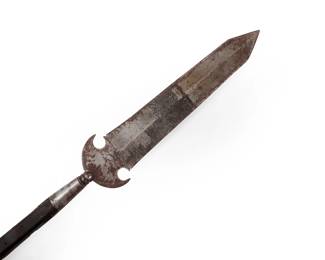Lot 119 European Partisan Polearm, 18th19th C.