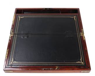 Lot 362 Folding Sloped Desk, 19th C.