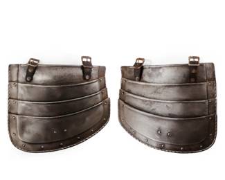 Lot 59 European Steel Tassets, 16 C. Style