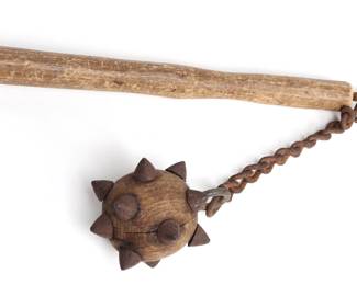 Lot 90 Onehand Spiked Early Flail