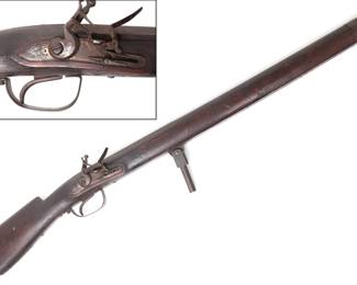 Lot 145 Massive French Indian American Revolutionary War Era Swivel Gun