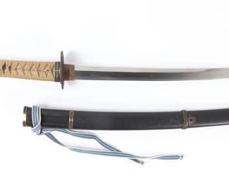 Lot 308 Excellent Japanese Wakizashi Sword Scabbard