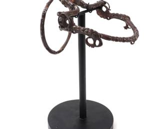 Lot 12 Iron Horse Ring Bit, Late 19th Early 20th C.