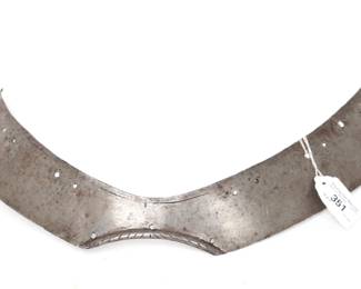 Lot 37 Medieval Fauld Element of Armour, 16th 17th c.