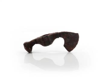 Lot 68 Viking Forged Iron Battle Axe Head, 8th 10th C.