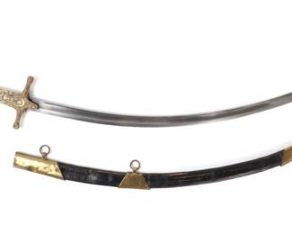 Lot 185 Ottoman Sword Scabbard