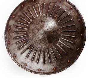 Lot 7 European Buckler Shield, 16th C. Style