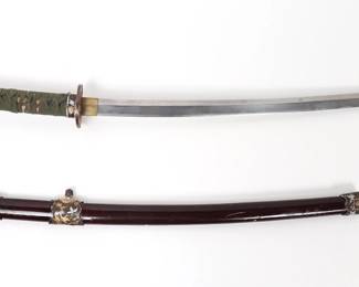 Lot 299 Vintage Japanese Katana