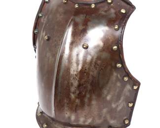 Lot 35 Scarce Cuirassier Breastplate Armour, Early 19th c.