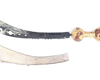 Lot 336 Ashanti Prestige Sword Scabbard