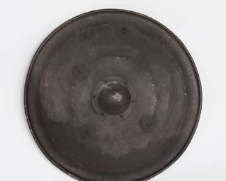 Lot 218 Iron Indian Shield, 16th C. Style