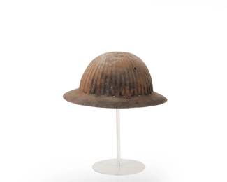 Lot 77 Portuguese Model 1916 Steel Helmet