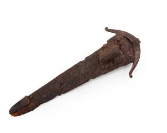 Lot 73 Venetian Cinquedea Dagger Remnants, 15th 16th C.