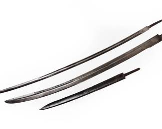Lot 123 Group of Three European Loose Blades, 18th 19th C.