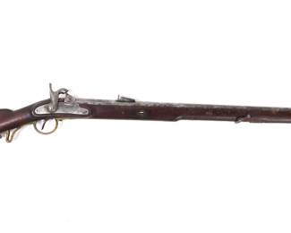 Lot 157 Civil War Confederate Percussion Captured Rifle