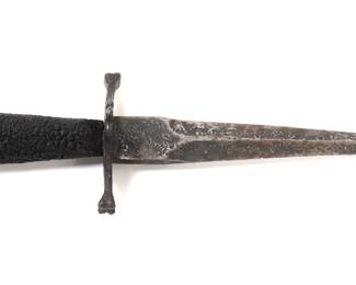 Lot 98 European Medieval Dagger, Circa 1600s