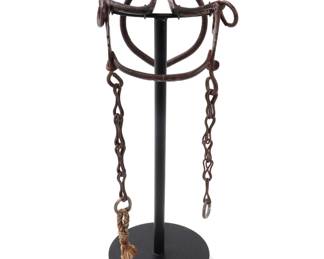 Lot 11 Antique Iron Horse Bit, Late 19th Early 20th C.