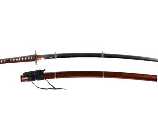 Lot 317 Modern Replica of Katana, 20th C.