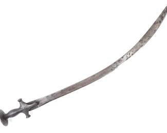 Lot 228 Indian Tulwar Sword