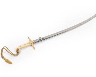 Lot 126 U.S. Marine Officer Mameluke Dress Sword, 20th c.