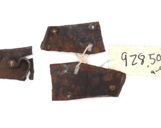 Lot 44 Three Armour Parts, 17th c.