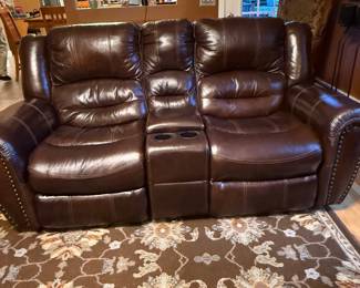 Two-seat reclining couch-PRE-SALE ITEM. CONTACT ME FOR INFO