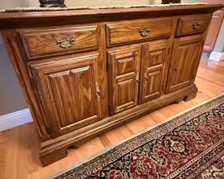 Credenza (also is the bottom piece of a hutch)-AVAILABLE FOR PRE-SALE ITEM. CONTACT ME FOR INFO