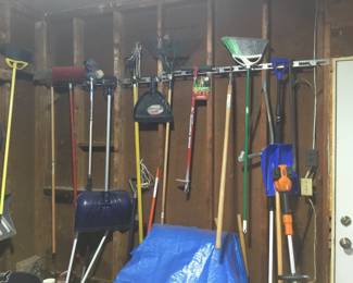 Assorted Lawn & Garden tools