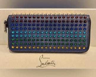 Christian Louboutin Rare Zip Around Wallet
