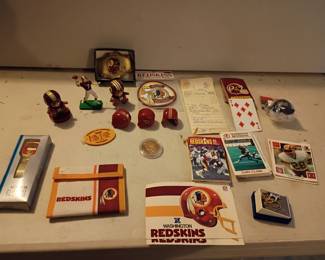 Redskins memorabilia