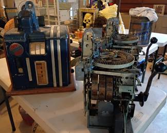 Vintage Slot machines and parts