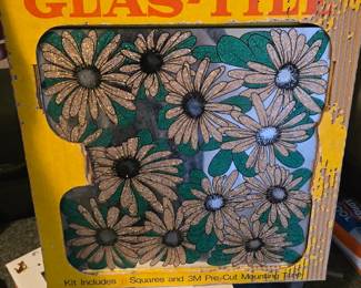 awesome MCM glass tile pack NOS
