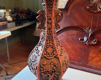 Cinnabar Vase