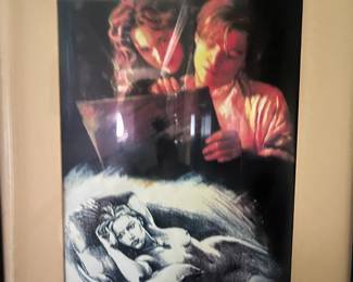 Titanic scene print