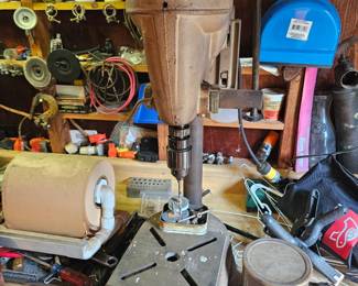 old drill press