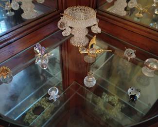 Spun glass & crystal critters