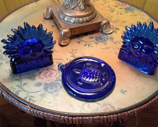 Cobalt glass