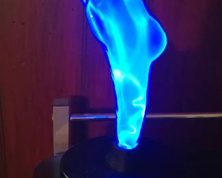 vintage dolphin plasma lamp